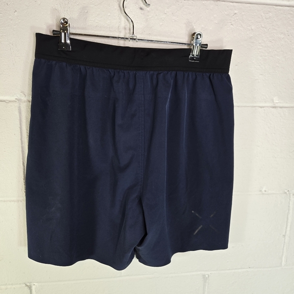 Ten Thousand The Interval Short Blue Athletic Running 7" - Picture 5 of 7